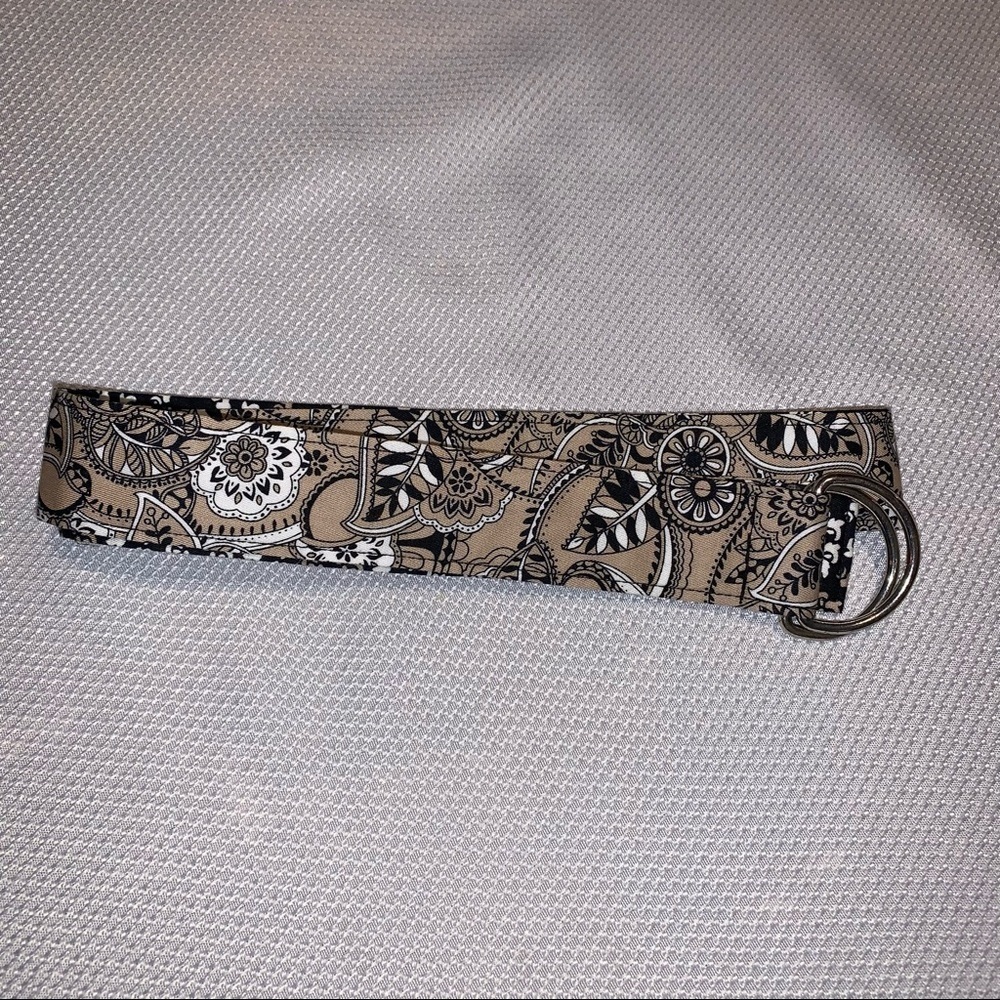 Khaki Paisley 40” Fabric Belt - Picture 2 of 5